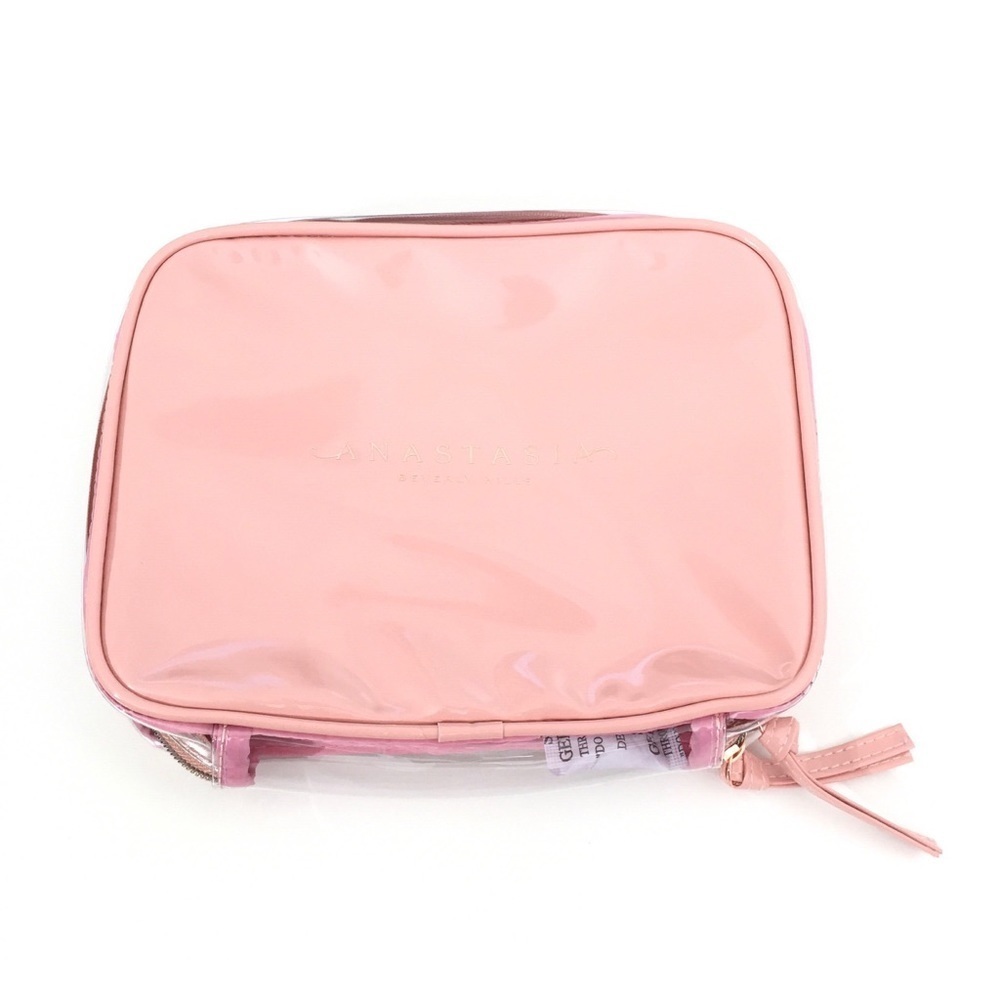Anastasia Beverly Hills Pink Zippered Makeup Case